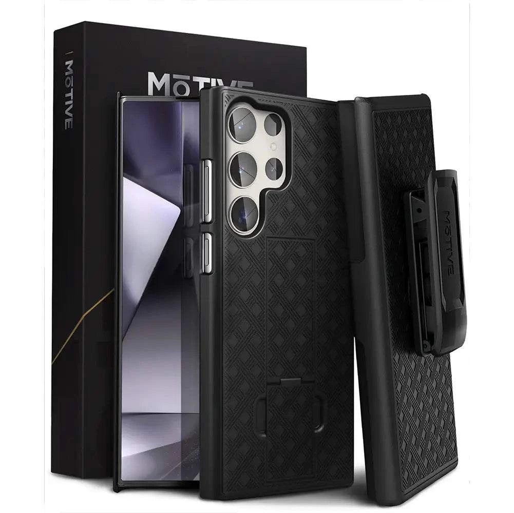 Samsung s24 Ultra case with belt clip for durability and 360° protection.