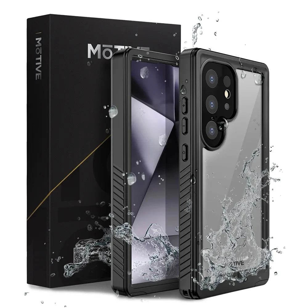 Waterproof Case S24 Ultra for Galaxy S24 with full body protection, shockproof and dustproof features, compatible with MagSafe charging.