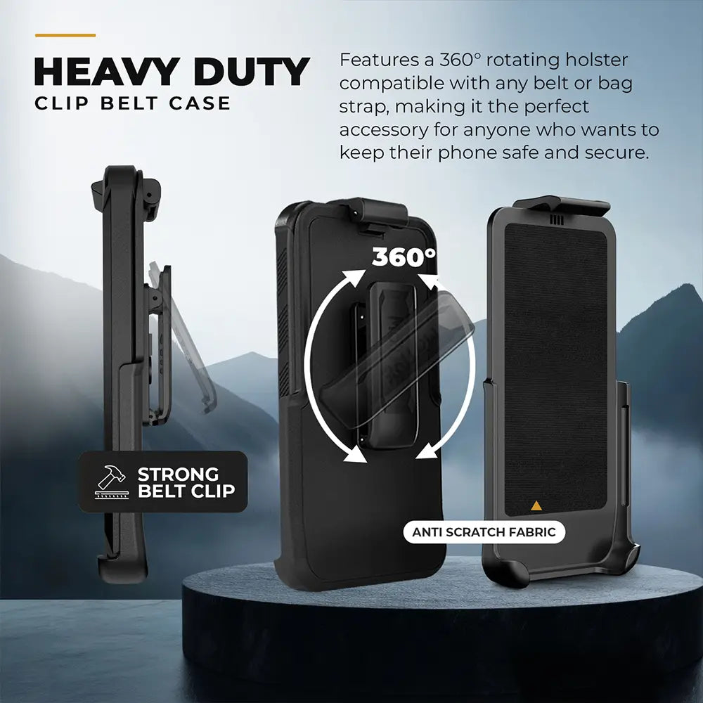 Galaxy s25 Case with belt clip | Shockproof + MagSafe-Compatible | MOTIVE