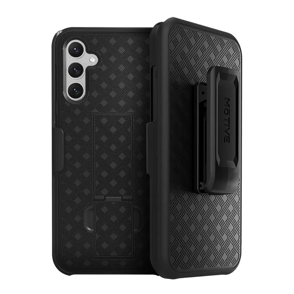 Samsung S23 Plus Case with Belt Clip, Rugged Protection and Dual Kickstands