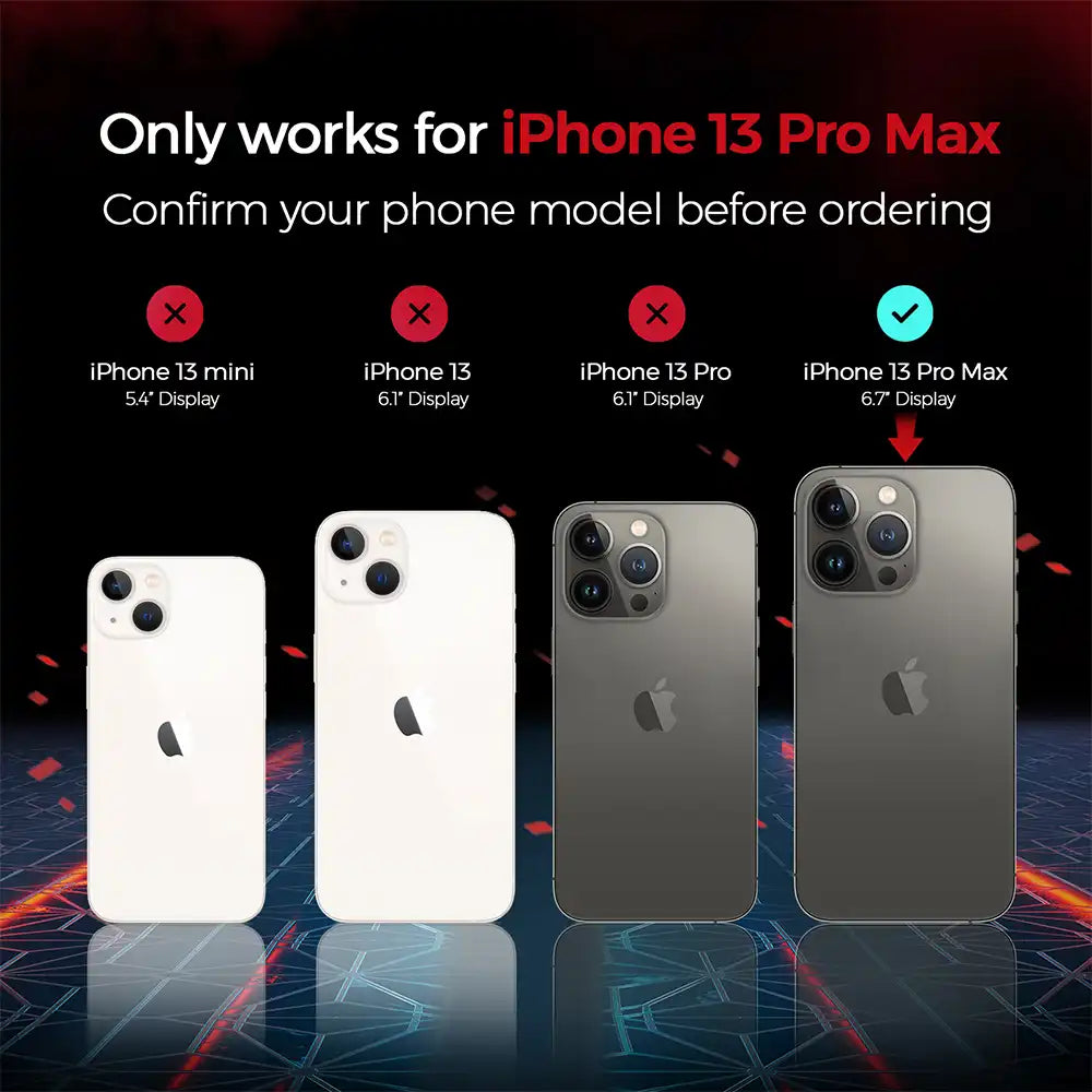 iPhone 13 Pro Max holster case with belt clip, kickstand, and rugged protection features.
