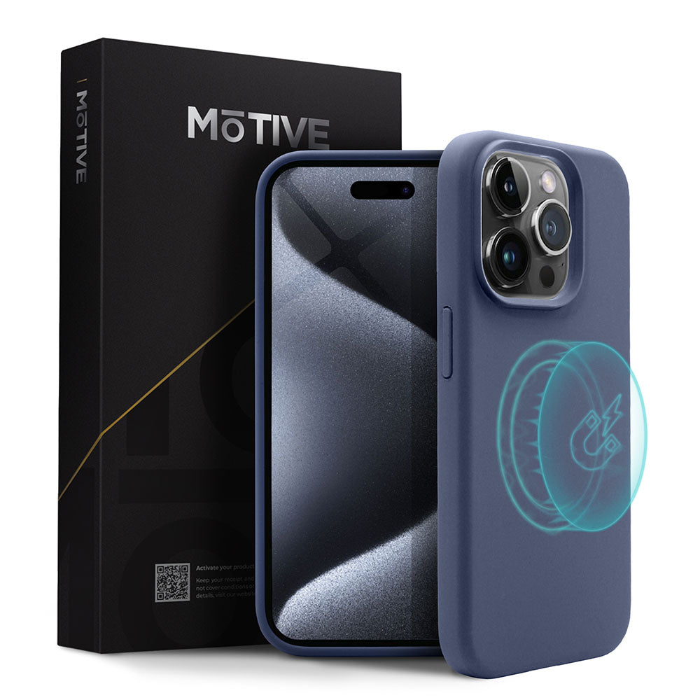 Silicone Case for iPhone 15 Pro, slim fit, wireless charging compatible, stylish protection.