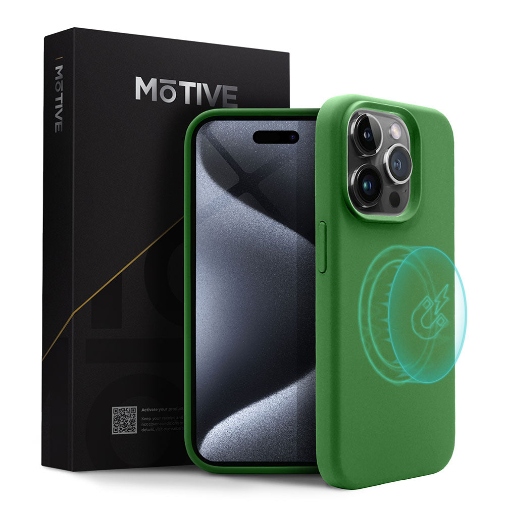 Silicone Case for iPhone 15 Pro - Slim Fit, Wireless Charging Compatible, Comprehensive Protection.