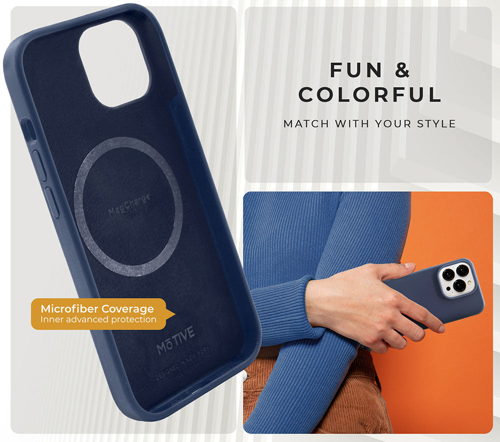 Slim Case iPhone 15 Pro Max in liquid silicone with MagSafe compatibility for stylish protection and wireless charging.